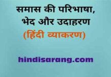 samas | समास की परिभाषा, भेद और उदाहरण samas-in-hindi