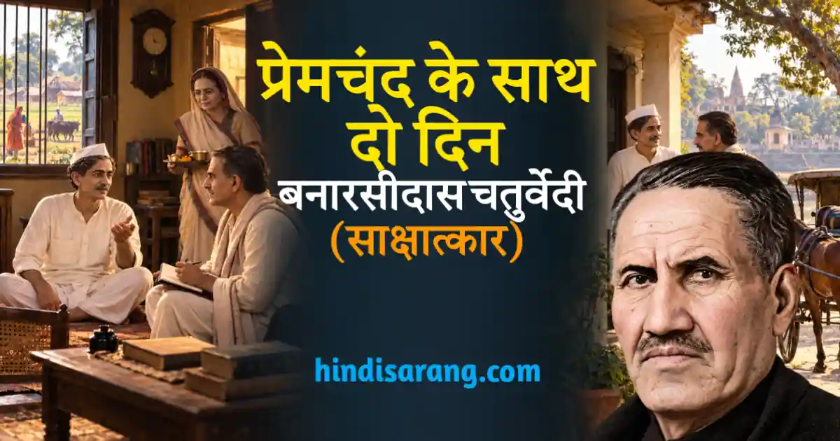premchand-ke-sath-do-din-sakshatkar-banarsidas-chaturvedi Premchand Ke Sath Do Din Sakshatkar