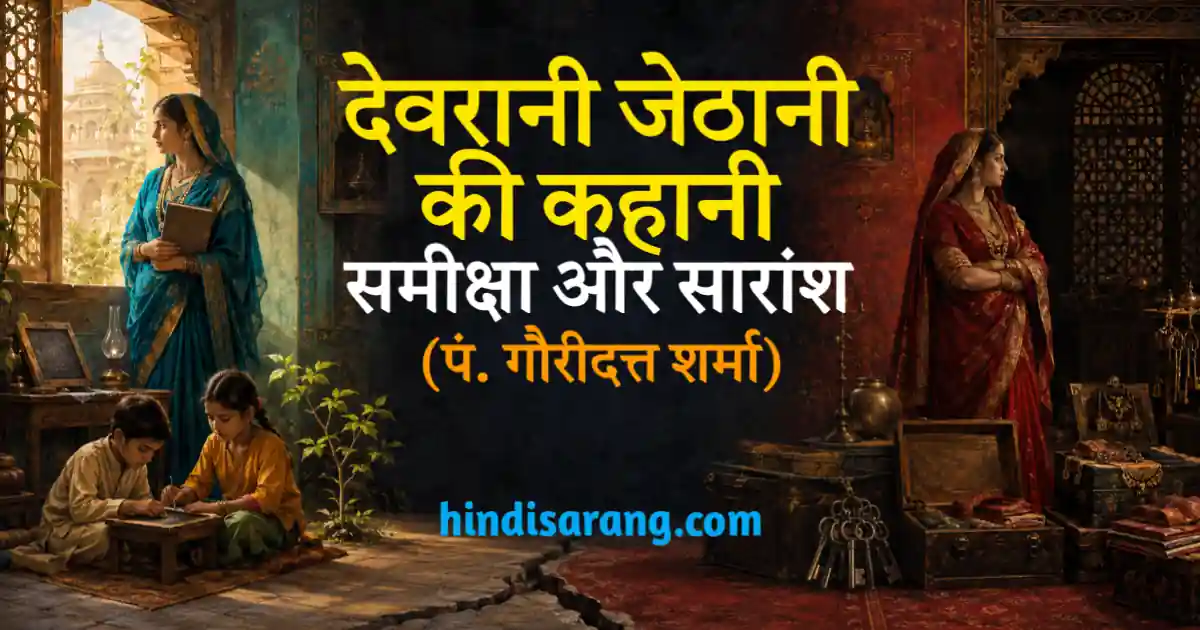 devrani-jethani-ki-kahani-samiksha-aur-saransh-gauridatt-sharma Devrani Jethani Ki Kahani Ki Samiksha Evam Saransh Pt. Gauri Datt