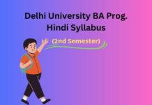 DU BA Prog. Hindi 2nd Semester Syllabus du-ba-programme -2nd-semester-hindi-syllabus